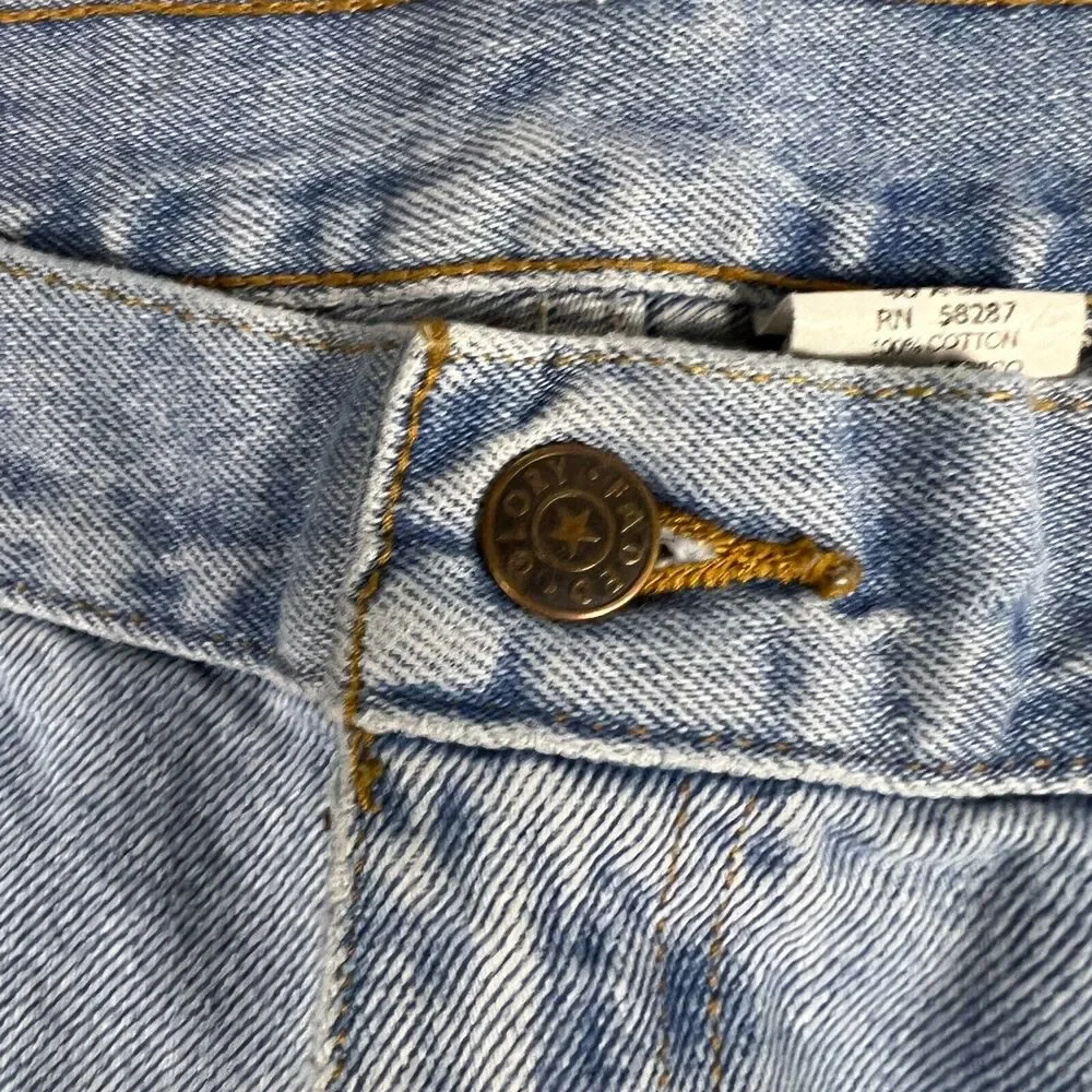 Faded Glory‎ Denim Blue Jeans Men's 40 X 32 Straight Leg